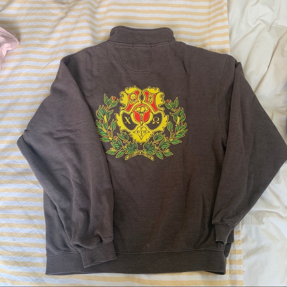 Chi Omega Sorority Sweatshirt Quarter Zip